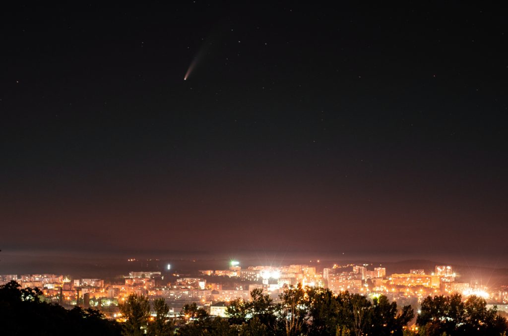 photographier comète neowise